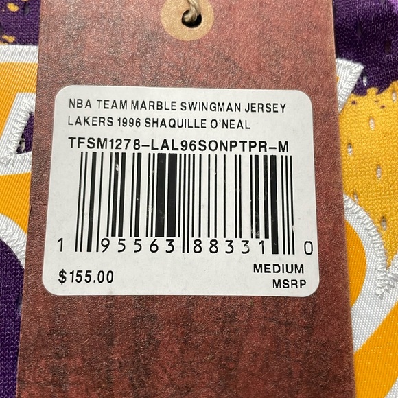 Mitchell & Ness Marbled Shaq Throwback - Picture 7 of 8